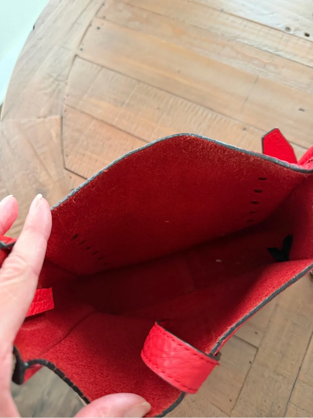 Rebecca Minkoff unlined feed bag in vibrate coral red Crossbody Bag